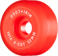 Mini Logo A-Cut 101A Red
