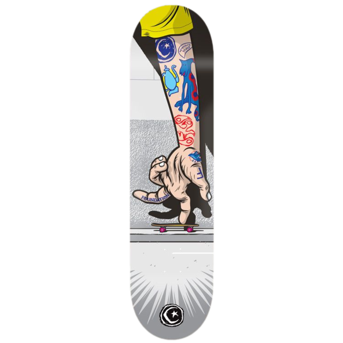 FOUNDATION TEAM BRATRUD PUSH DECK 8.38